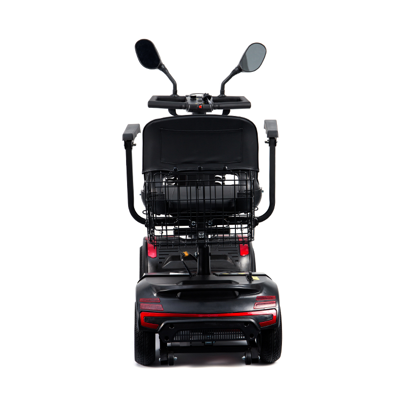 اسکوتر حرکتی موتوری تاشو 4 چرخ قابل حمل YL-01S برای سالمندان