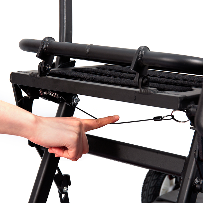 اسکوتر برقی توریستی 4 چرخ YL-211 برای سالمندان با چراغ جلو LED، سبد