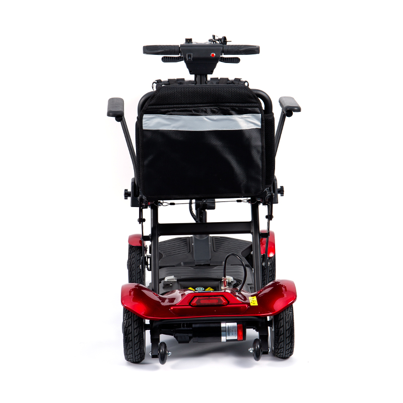 اسکوتر برقی توریستی 4 چرخ YL-211 برای سالمندان با چراغ جلو LED، سبد