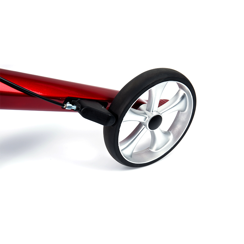 غلتک سبک HES-R306 - تاشو، چرخ های TPR، قابل تنظیم، ظرفیت وزنی 150 کیلوگرم