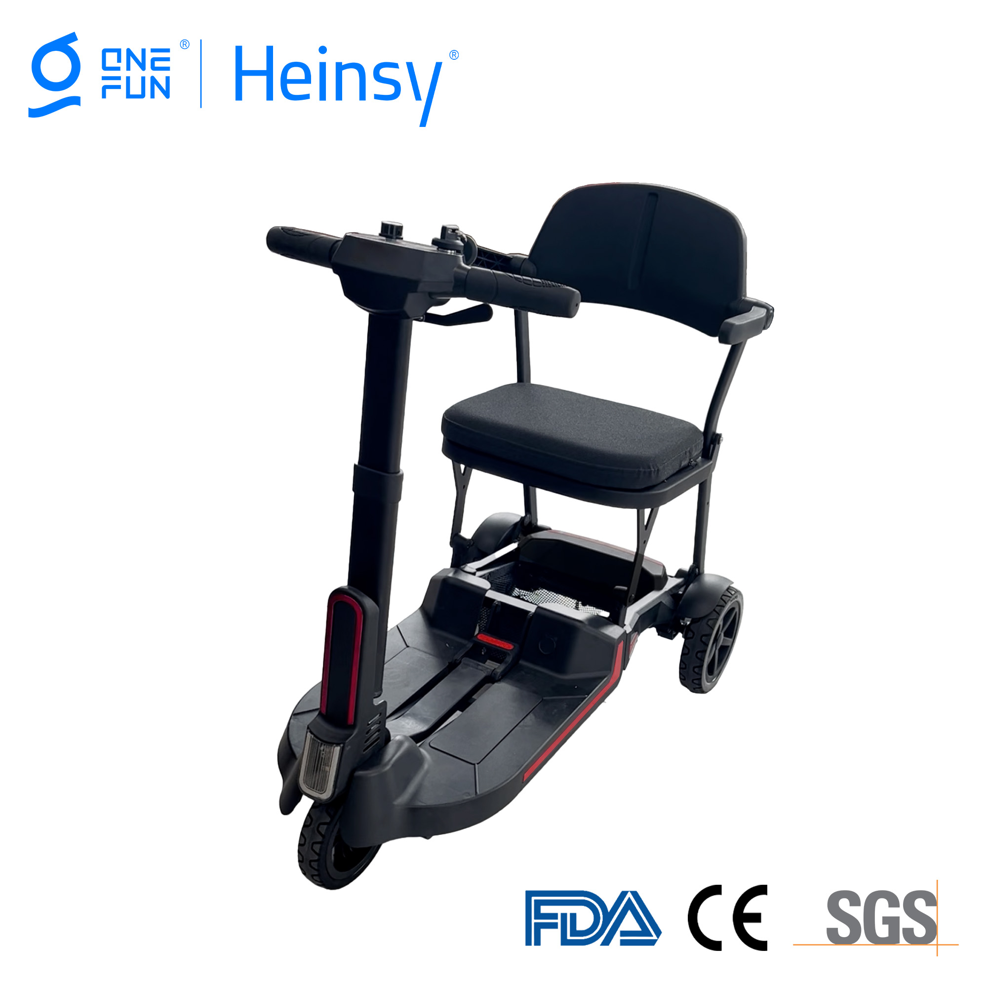 اسکوتر سه چرخ YL-983 برای ورود به بازار، گسترش گزینه های تحرک شهری